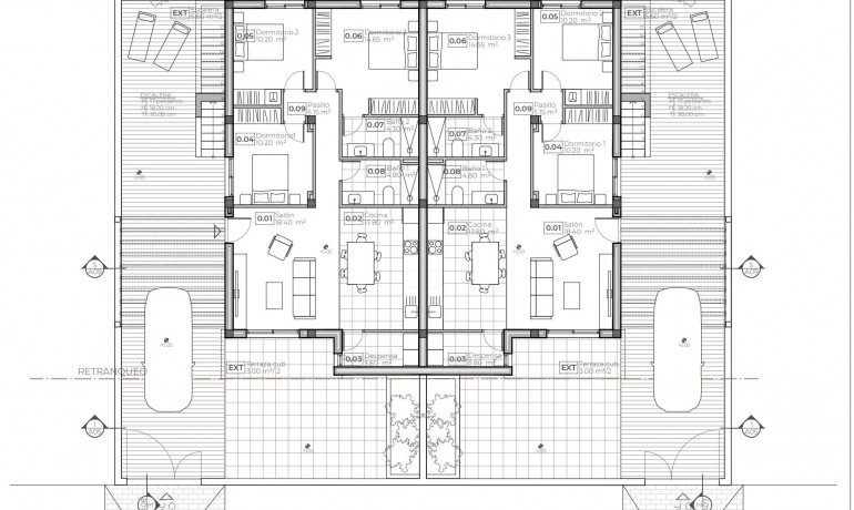 Nueva construcción  - Villa -
Puerto de Mazarron - Caleñares