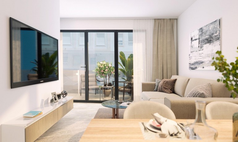 New Build - Apartment / Flat -
Torrevieja* - Playa de El Cura