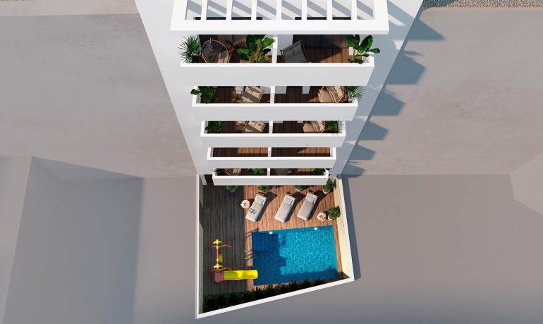 New Build - Apartment / Flat -
Torrevieja* - Playa de El Cura