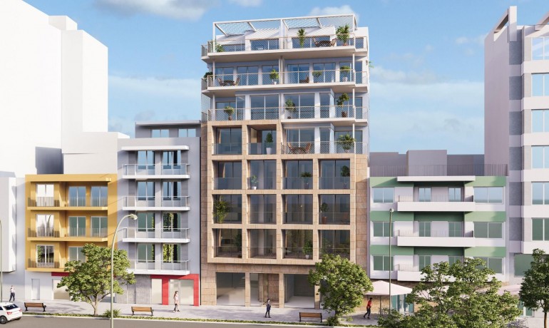 New Build - Apartment / Flat -
Villajoyosa* - Pueblo