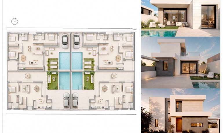 Nieuwbouw - Villa -
Pilar de la Horadada* - pueblo