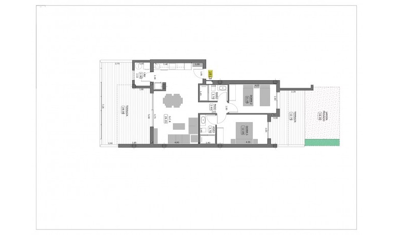 Sale - Apartment / Flat -
Algorfa* - Campo de golf
