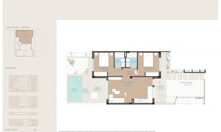 Nouvelle construction - Appartement / Flat -
San Pedro del Pinatar* - Molino de Chirrete