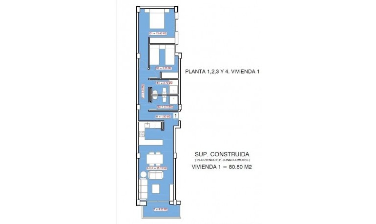 Nouvelle construction - Appartement / Flat -
Torrevieja* - Playa El Acequión