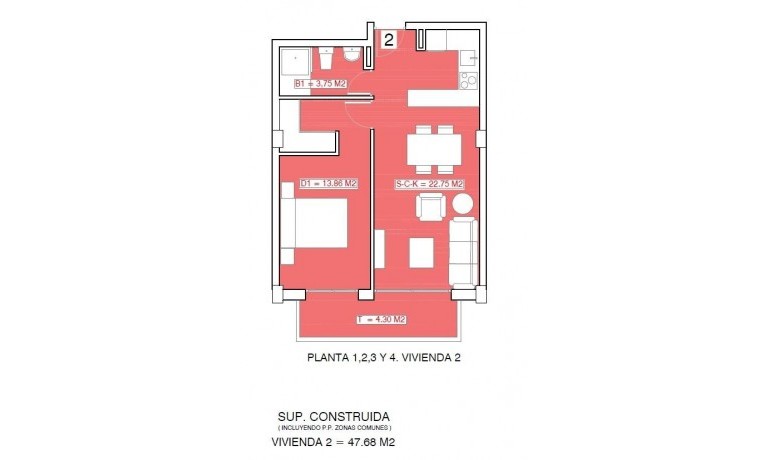 Nouvelle construction - Appartement / Flat -
Torrevieja* - Playa El Acequión