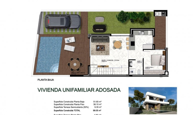 Nieuwbouw - Villa -
Los Montesinos - La Herrada