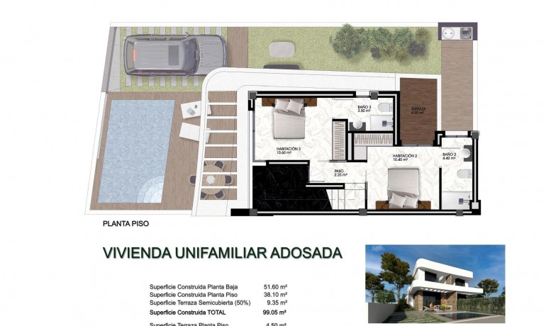 Nieuwbouw - Villa -
Los Montesinos - La Herrada