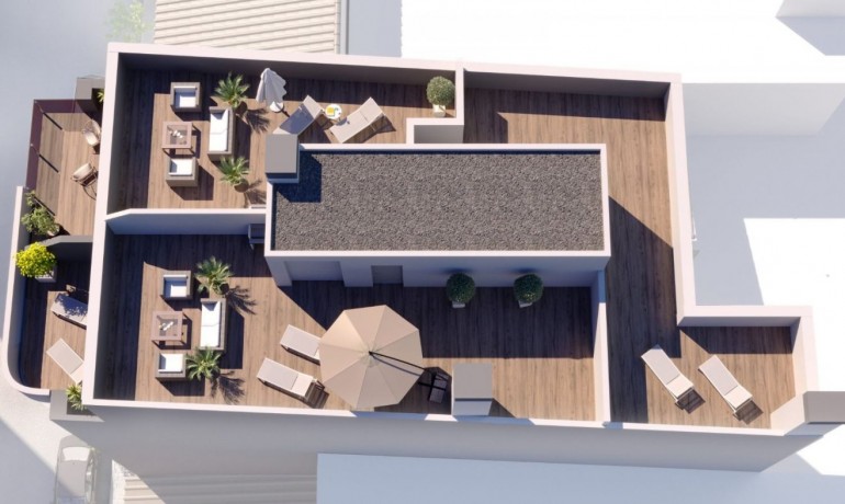 New Build - Apartment / flat -
Torrevieja - Playa del Cura
