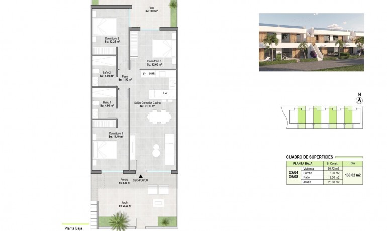 Nouvelle construction - Appartement -
Alhama de Murcia - Condado de Alhama