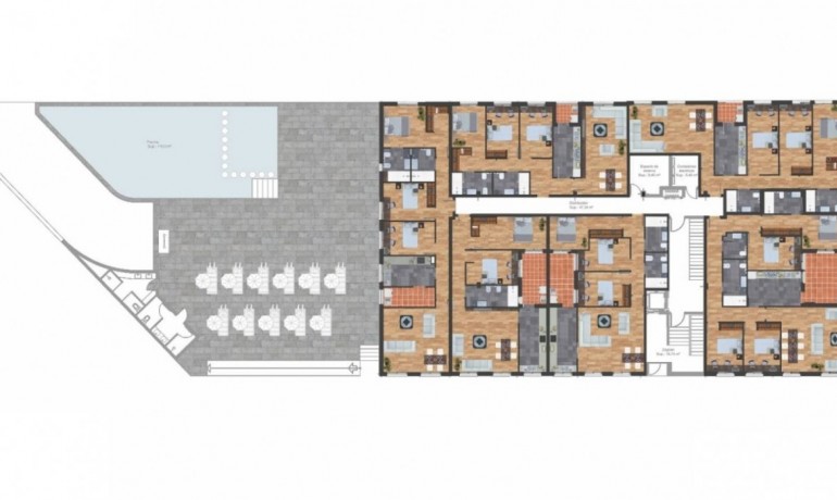 New Build - Apartment / flat -
Torre Pacheco - - Centro  -
