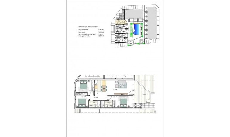 Nieuwbouw - Appartement / flat -
Torre Pacheco - Roldán
