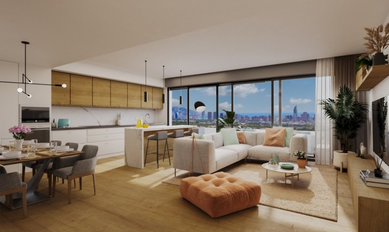 New Build - Apartment / flat -
Finestrat - Urbanizaciones
