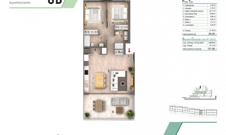 Nieuwbouw - Appartement / flat -
Finestrat - Urbanizaciones