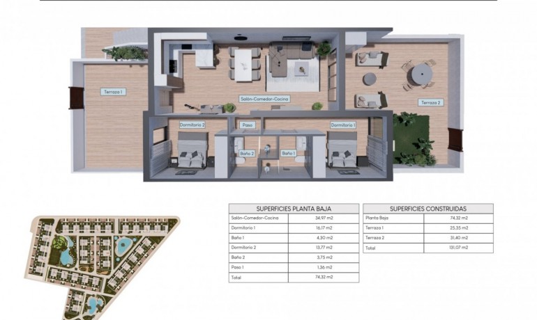 Nieuwbouw - Appartement / flat -
Torrevieja - Los Balcones