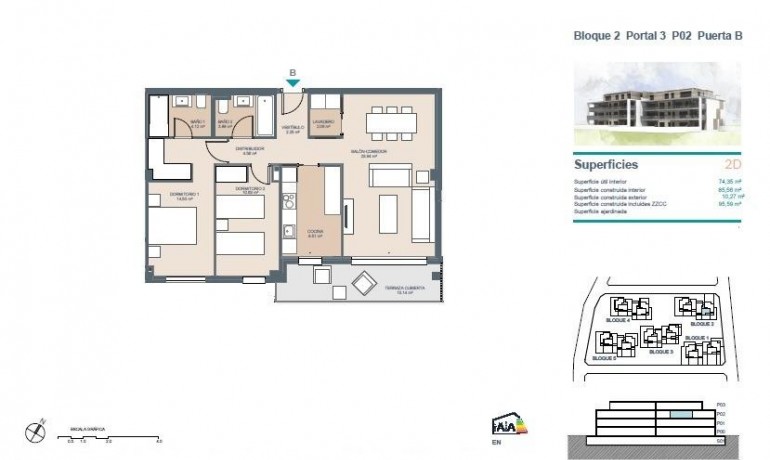 Nieuwbouw - Appartement / flat -
Godella - Urb. Campolivar