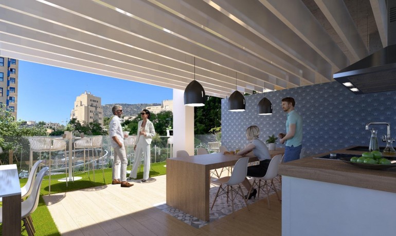 New Build - Apartment / flat -
Calpe - Manzanera