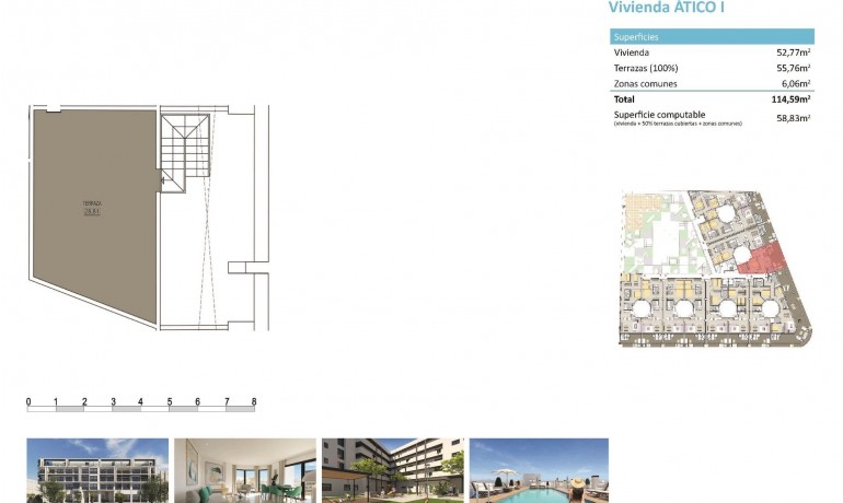 New Build - Apartment / flat -
Alicante - La Florida