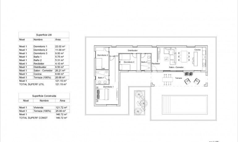 New Build - Villa -
Pinoso - Lel