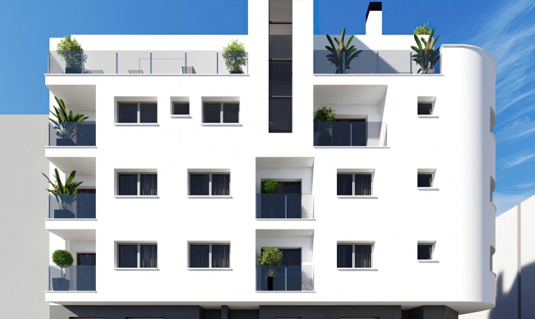 New Build - Apartment / flat -
Torrevieja - Center