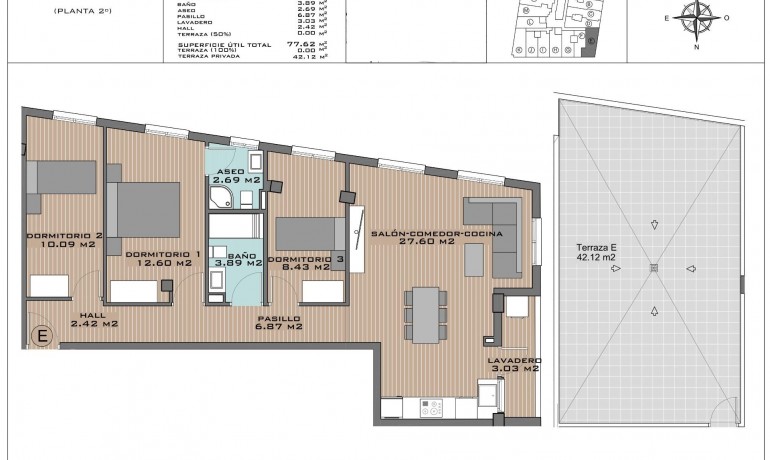 Nieuwbouw - Appartement / flat -
Algorfa - Pueblo
