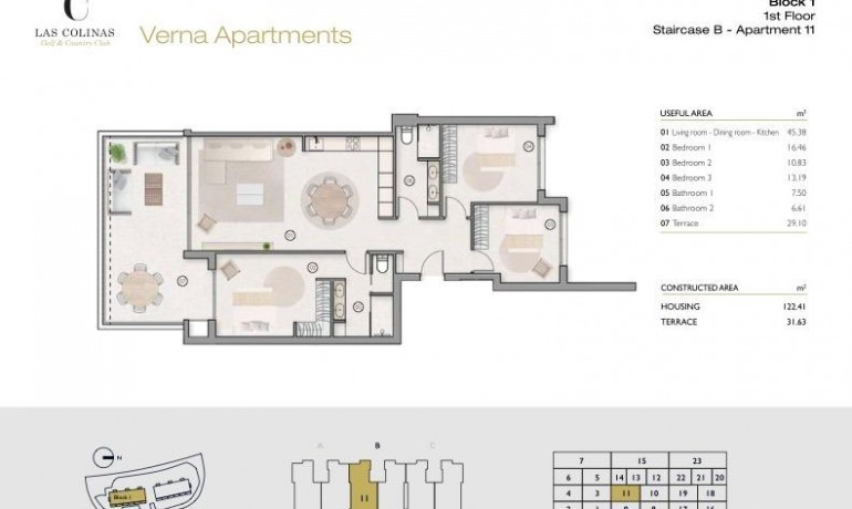 Nieuwbouw - Appartement / Flat -
San Miguel de Salinas - Las Colinas Golf