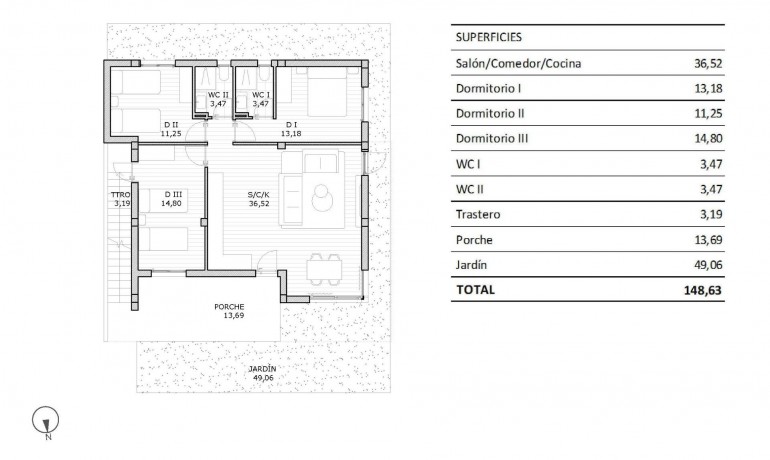 Nieuwbouw - Appartement / Flat -
San Miguel de Salinas - Pueblo