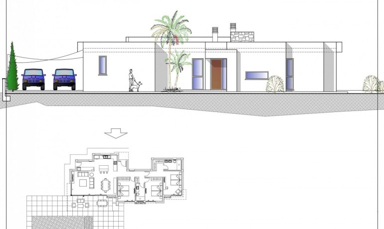 Nouvelle construction - Villa -
Calpe - Pla roig