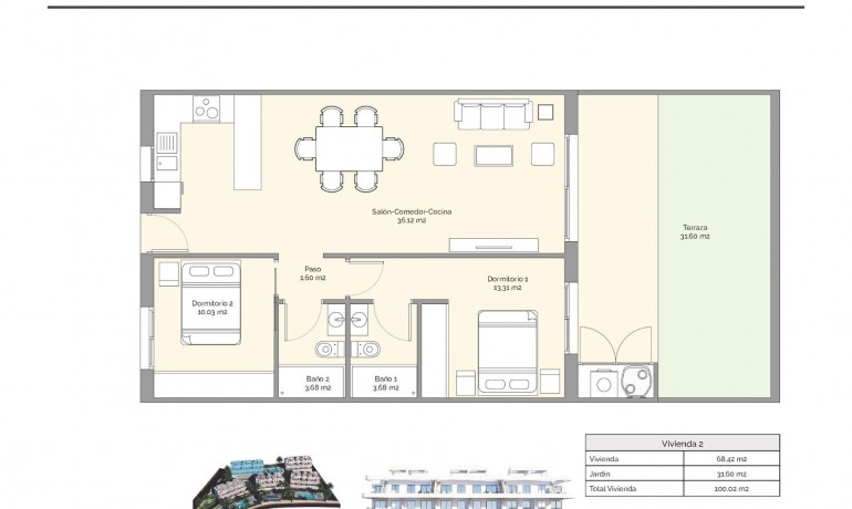 New Build - Apartment / Flat -
Finestrat* - Piug Campana Golf*