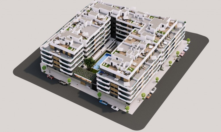 Nouvelle construction - Appartement -
Santa Pola - Eroski