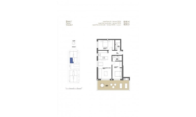 Nouvelle construction - Appartement -
San Juan Alicante - Frank Espinós