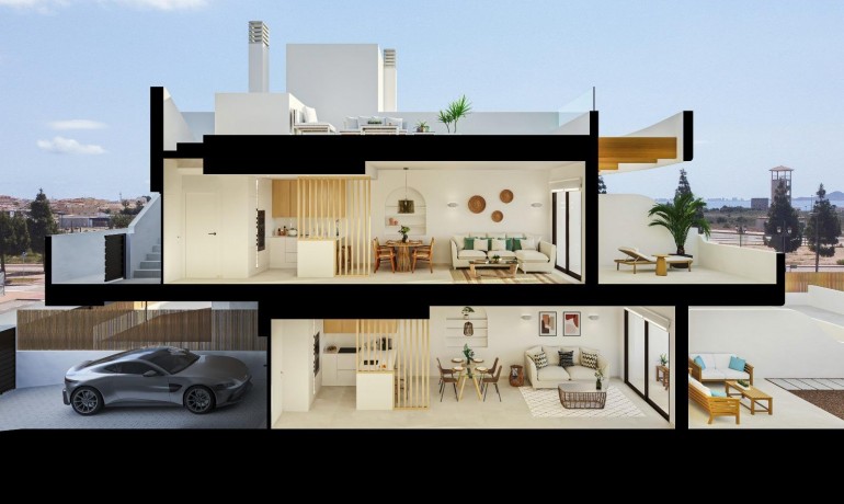 Nieuwbouw - Appartement / Flat -
Los Alczares - Serena Golf