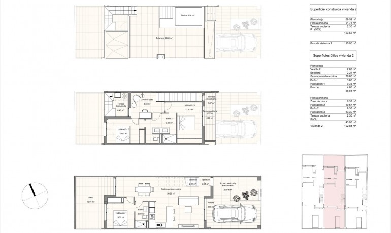 New Build - Townhouse -
Pilar de la Horedada* - Torre de la Horadada*