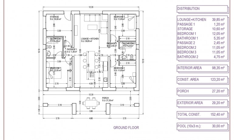 Nueva construcción  - Villa -
