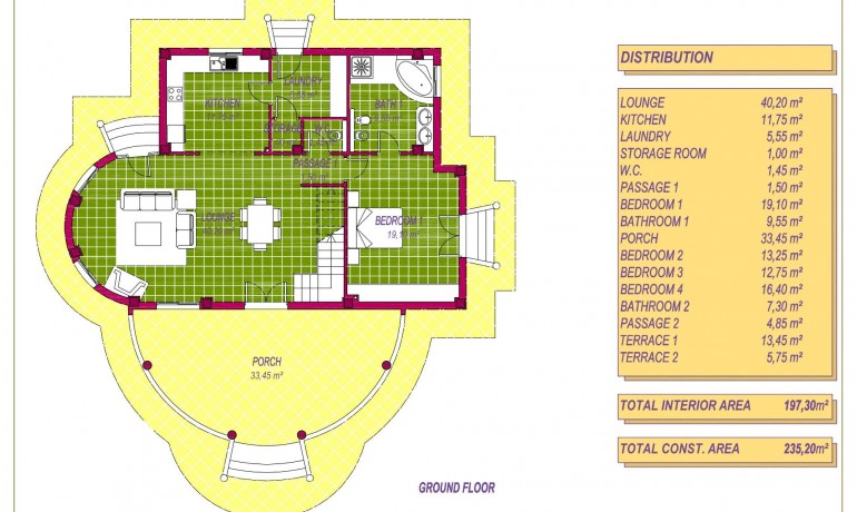 Nueva construcción  - Villa -
