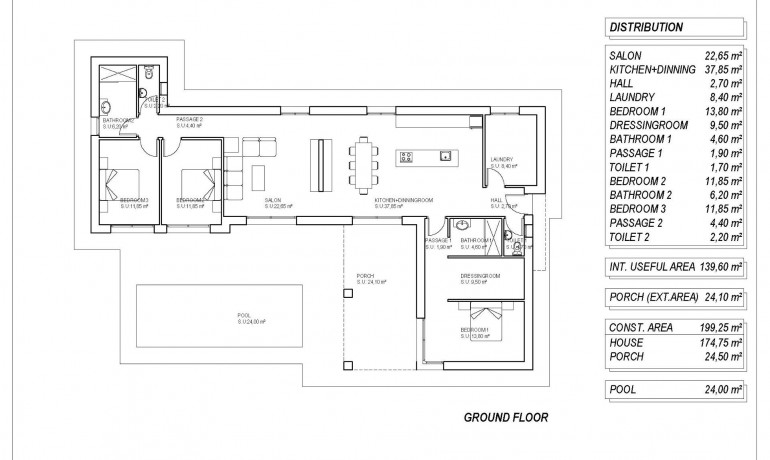 Nueva construcción  - Villa -
