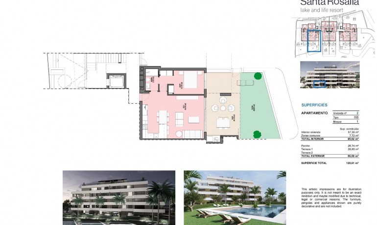 New Build - Apartment / Flat -
Torre Pacheco* - Santa Rosalia Lake And Life Resort*